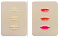 Eyeliner Praktyka makijażu permanentnego Podkładka w kształcie arkusza skóry 20,5 cm X 15 cm X 0,15 cm